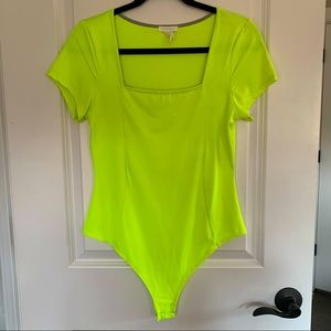 TinyWillow Chartreuse Bodysuit